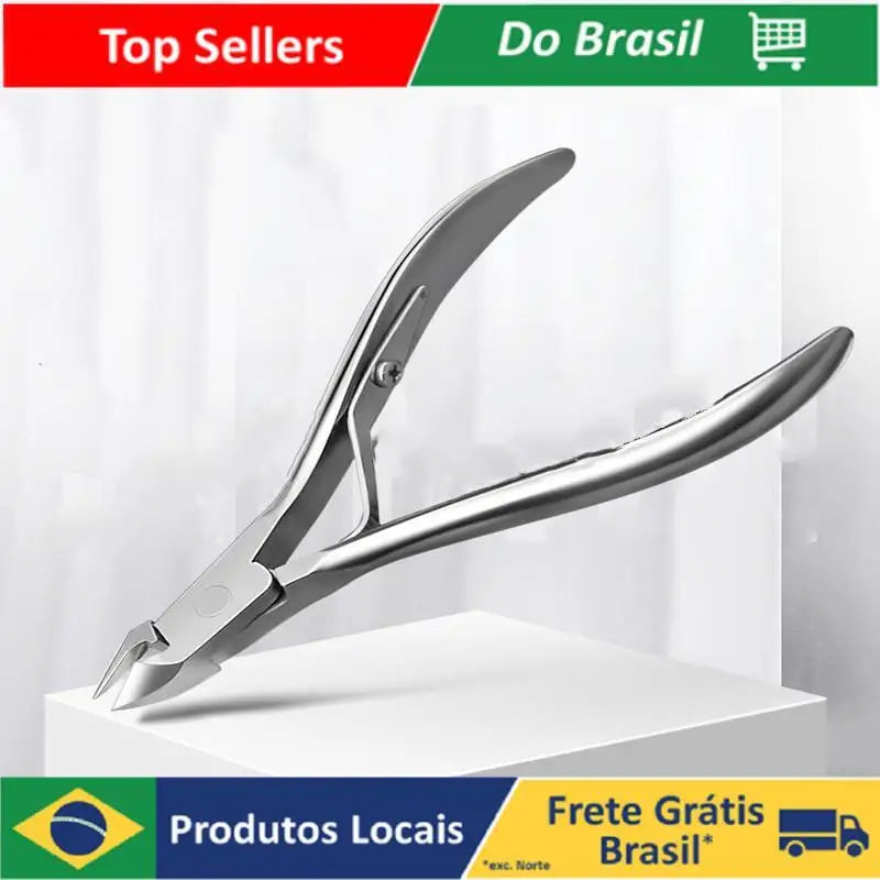 Alicate / Tesoura de Cutícula em Aço Inoxidável Profissional