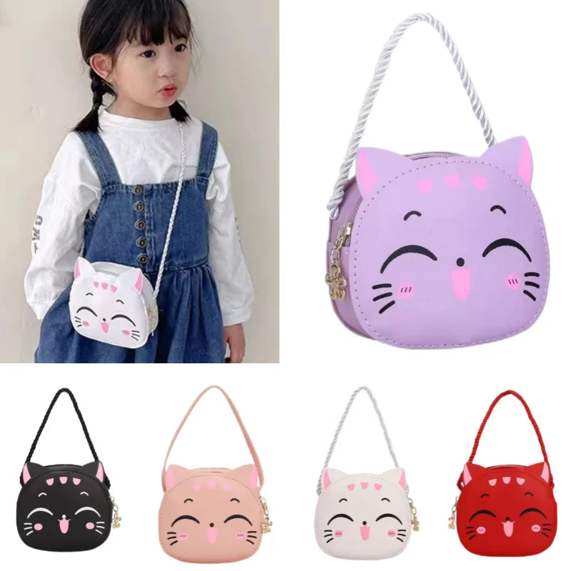 Bolsa Infantil Smiling Cat - Estilo, Conforto e Diversão para Todas as Idades!