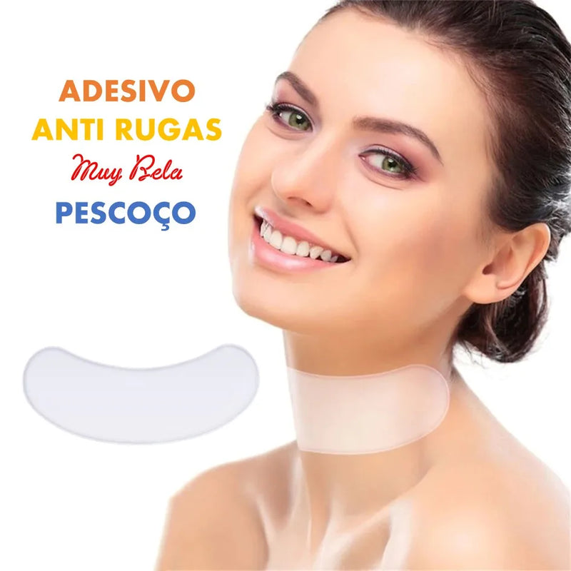 Adesivo Antirrugas de Silicone para Colo e Seios